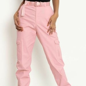 Blackmilk Baby Pink Cargo Pants